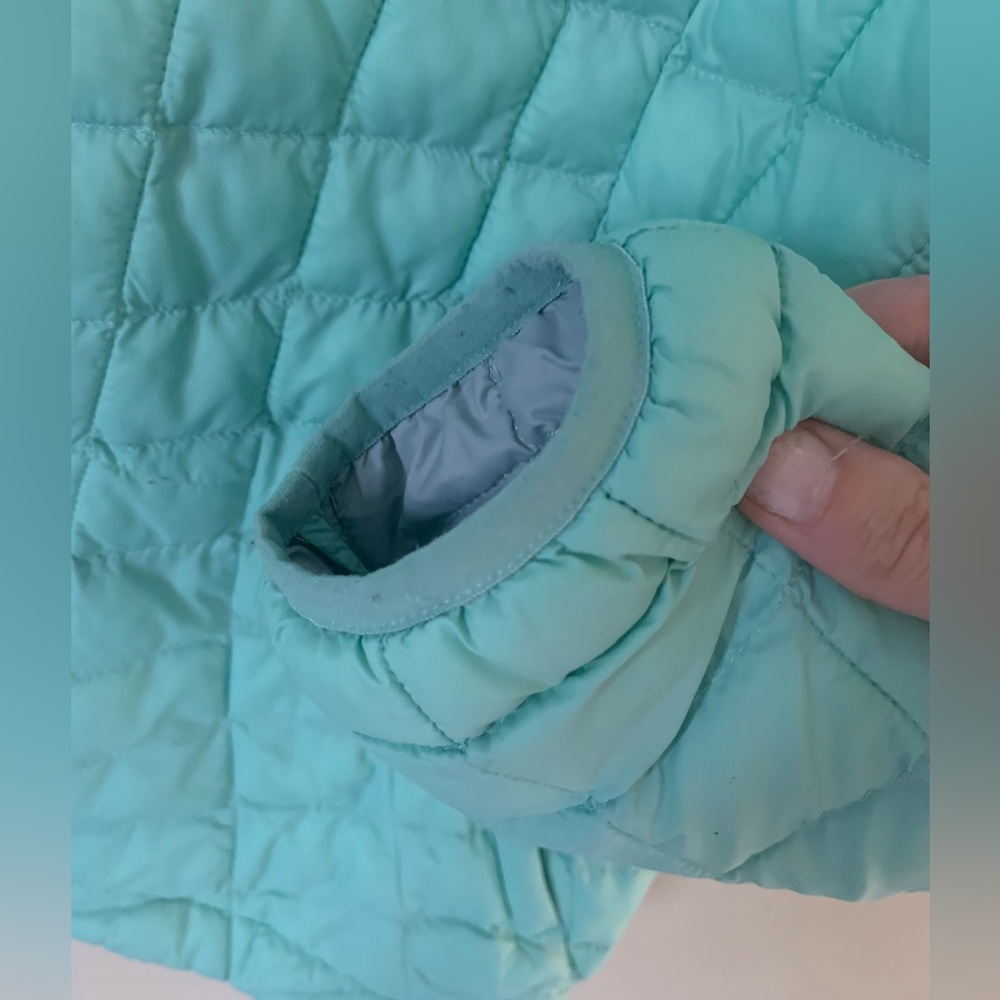 The north face thermoball mint green puffer jacket - Picture 7 of 8